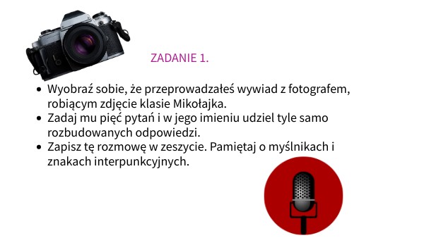 Mikołajek - zadania (Najmilsza pamiątka) | Genially