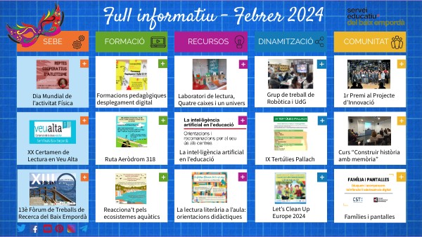 Full Informatiu Febrer 2024 | Genially