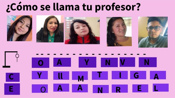 como se llama mi profesora | Genially