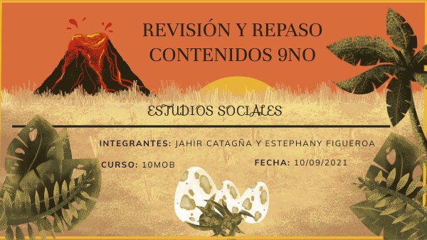 Revisión y repaso contenidos 9no | Genially