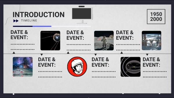 TIMELINE SPACE | Genially