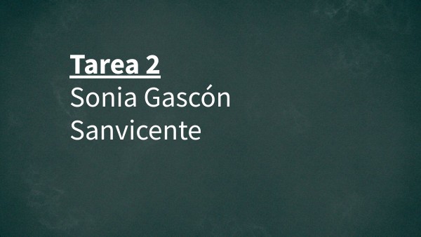Tarea 2 | Genially