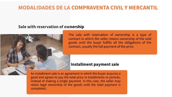 sales modalities | Genially