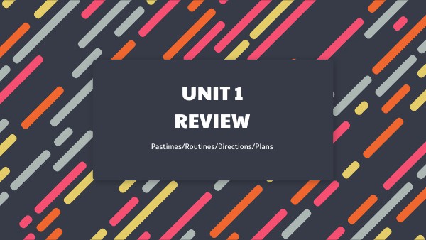 Review A1.2 | Genially