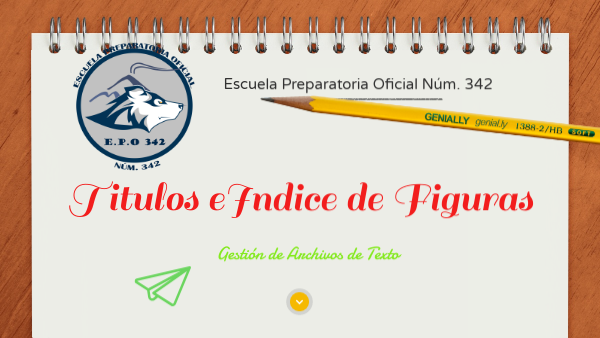 Títulos e Indices | Genially