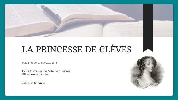Portrait de Mlle de Chartres | Genially