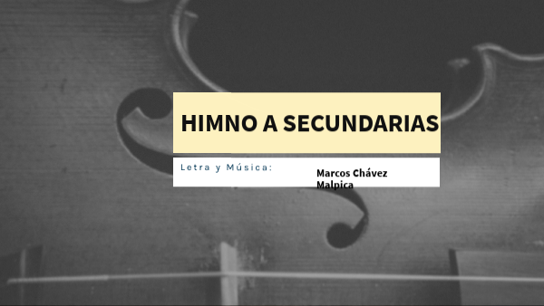 HIMNO A SECUNDARIAS