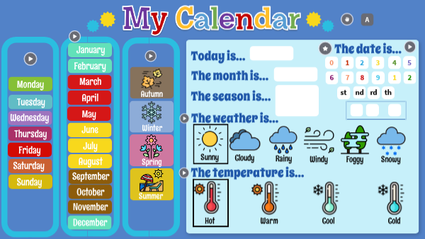 My Calendar | Genially