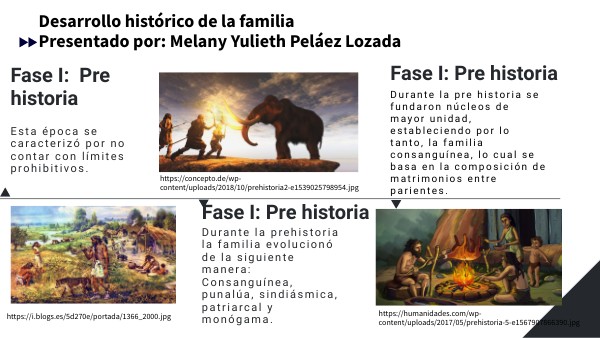Desarrollo histórico de la familia | Genially
