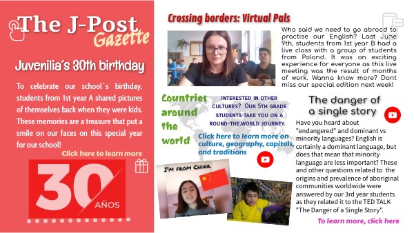 The J Post Gazette-4th Edition | Genially