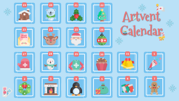 Artvent calendar | Genially
