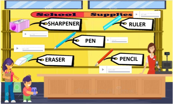 Classroom Items 1 | Genially
