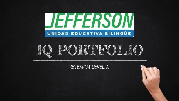IQ portfolio RESEARCH | Genially