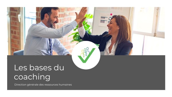 Conseiller - Les bases du coaching | Genially