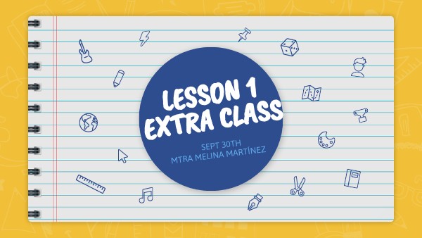 Copy - Class sept 23 Review and extra class