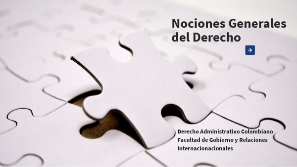 RED Nociones Generales del Derecho