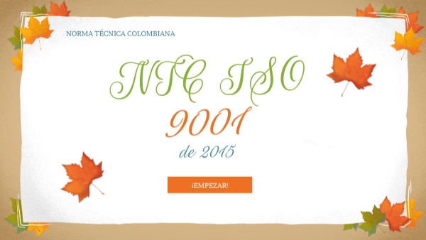 NTC ISO 9001 2015 | Genially