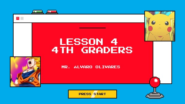 Lesson 4 4th graders | Genially