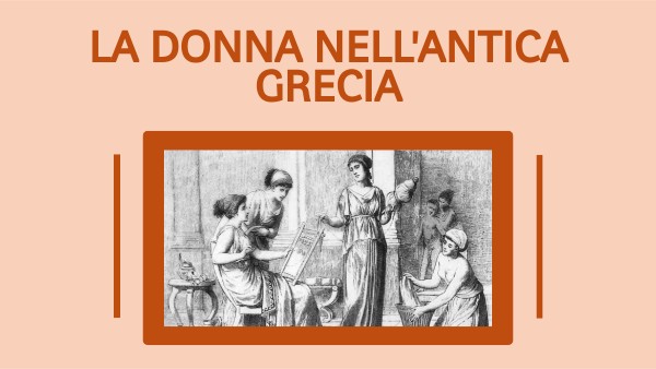 donna nell 'antica grecia
