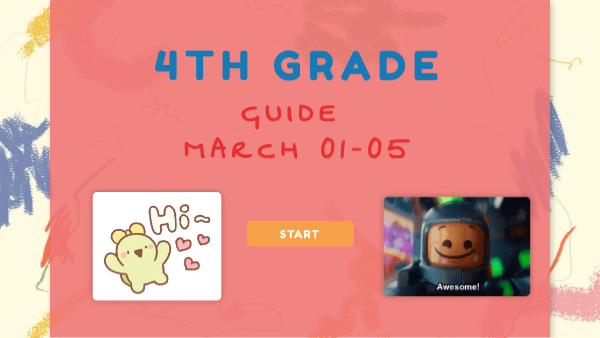 4th grade - Guide Mar 08-11 | Genially