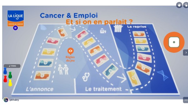 Serious Game Cancer & Emploi | Genially