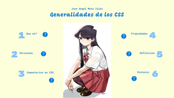 Generalidades de los CSS | Genially