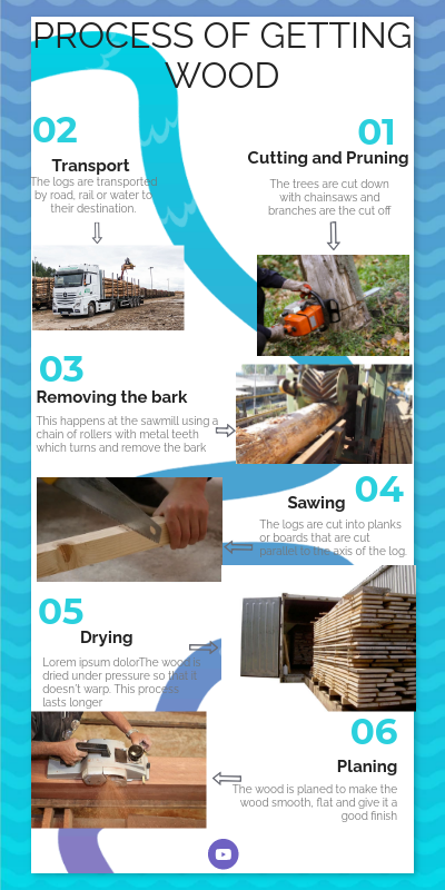 THE PROCESS OF GETTING WOOD | Genially