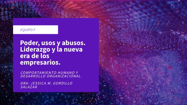 Copia - LIDERAZGO, PODER Y POLÍTICA