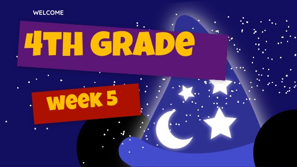 4th prim - week 5 | Genially