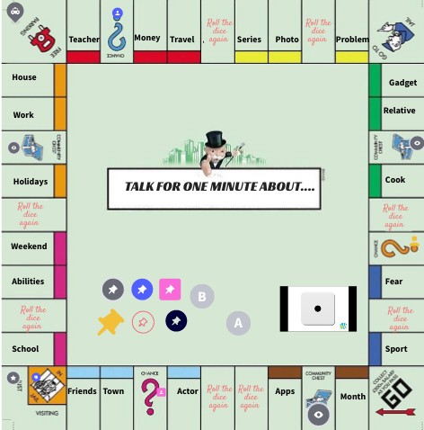 MONOPOLY Talk for a minute about.