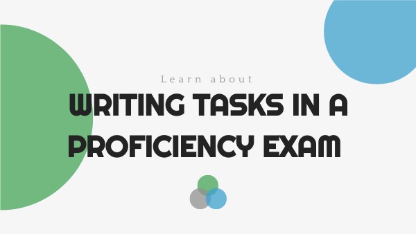 Writing Tasks