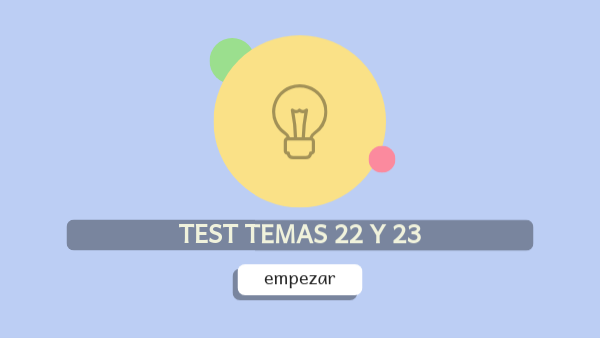 TEMA 22 Y 23 | Genially