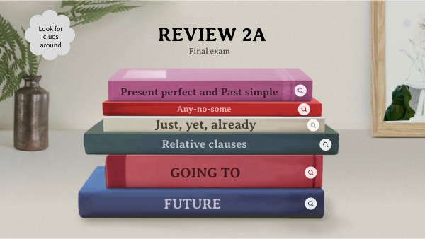 Review 2A final exam | Genially