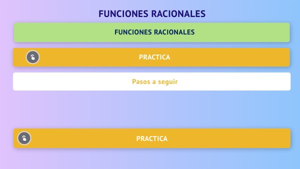 B 5.5.Funciones racionales | Genially