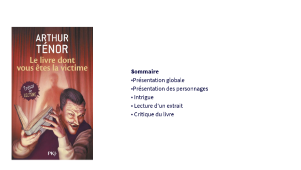 Le livre dont vous êtes victime