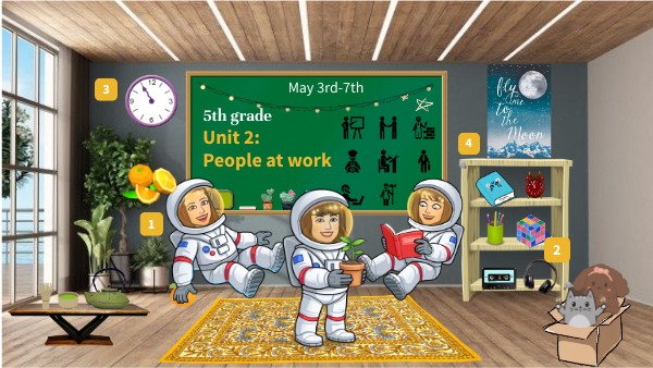 Class 1, 5th grade (3-7 May) | Genially