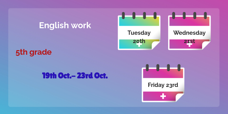 5th 19-23 Oct | Genially