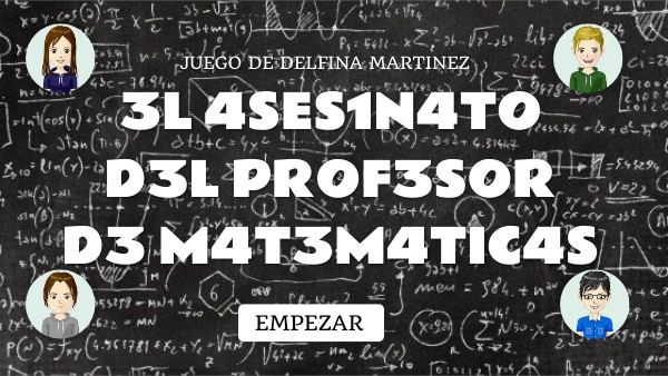 EL ASESINATO DEL PROFESOR DE MATEMATICAS