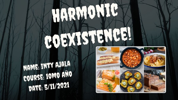 Ingles-Harmonic coexistence! | Genially