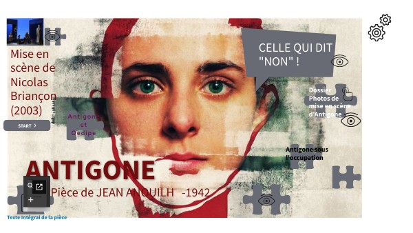 ANTIGONE CELLE QUI A DIT NON intelligence overview