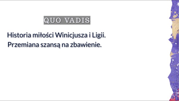 Historia Miłości Ligii I Winicjusza winicjusz i ligia