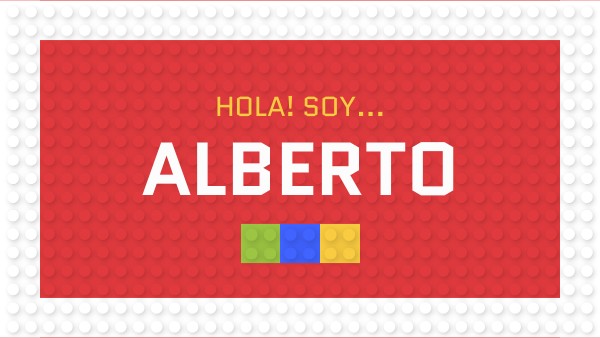 HOLA, SOY ALBERTO