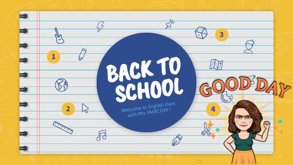 BACK TO SCHOOL 6e | Genially