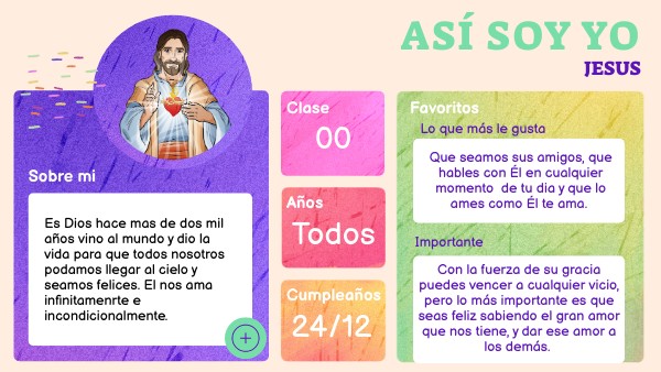 Tarjeta así soy yo | Genially