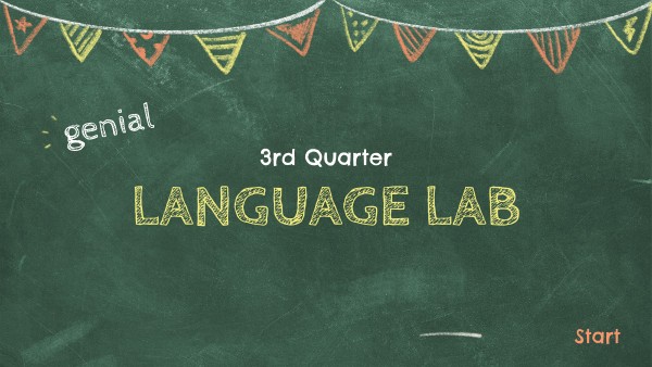 Language Lab 3rd Quarter | Genially