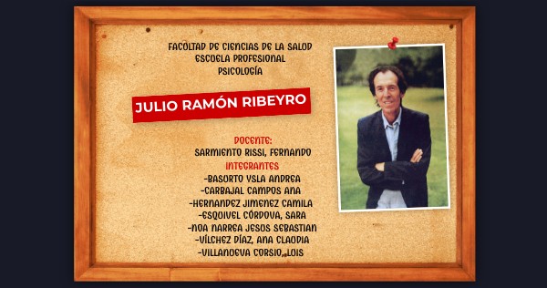 JULIO RAMON RIBEYRO