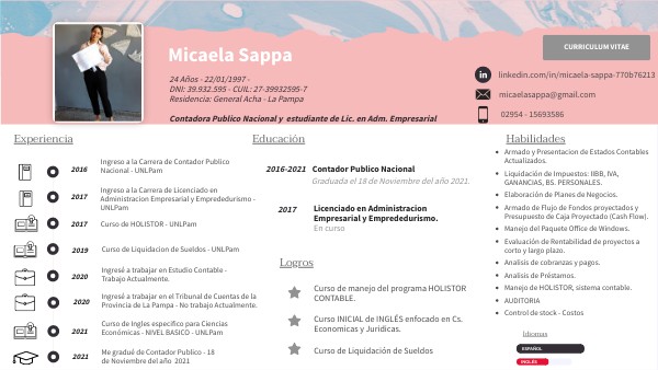 CV GENIAL | Genially