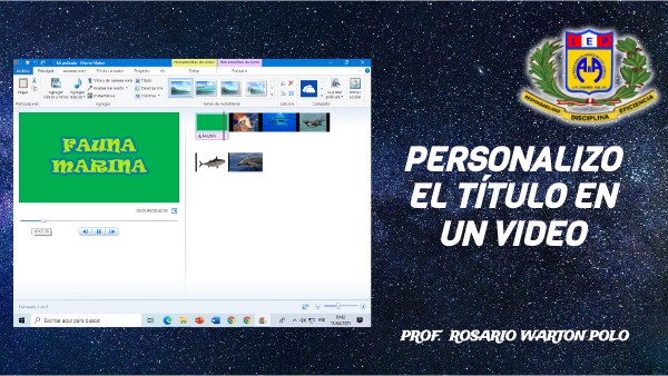 Personalizo el título en un video | Genially