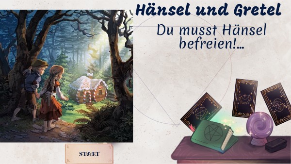 Hänsel und Gretel - Libérez Hänsel avant que la sorcière ne le mange
