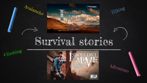 Survival stories | Genially